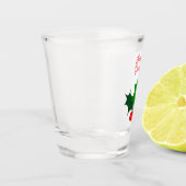 Glas für Weihnachtsgrüße (Links)