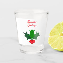 Glas für Weihnachtsgrüße