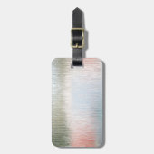 Glas, gefroren gepäckanhänger (Vorderseite vertikal)