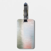 Glas, gefroren gepäckanhänger (Rückseite vertikal)