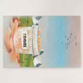Glas-Geld-Reiseglas Puzzle (Horizontal)