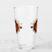 Glas - glückliches Erntedankfest - Türkei (Rechts)