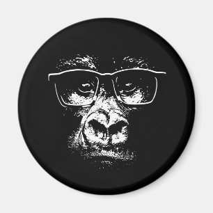 Glas-Gorilla Magnet
