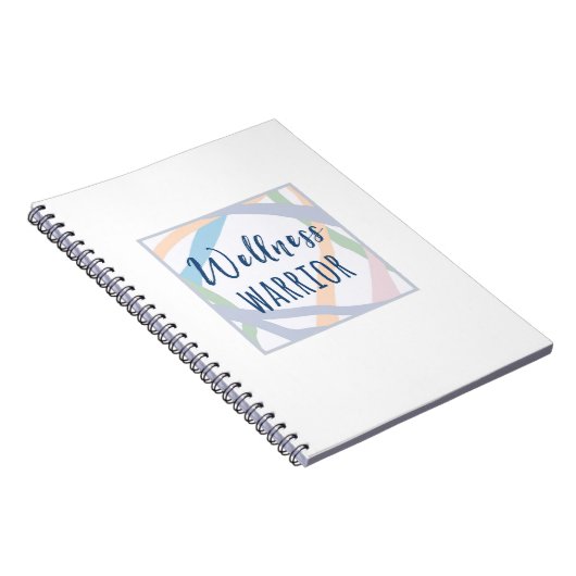 Glas Half-Volles Wellness-Warrior-Notebook Notizblock (Rechte Seite)