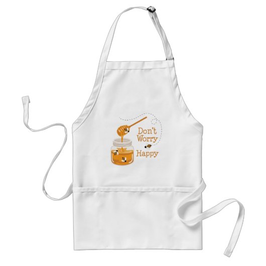 Glas Honig Schürze (Vorne)