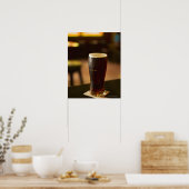 Glas irischer Herkunft in Pub Poster (Küche)