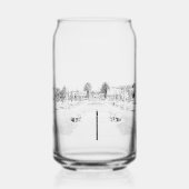 Glas kann Trinkbehälter (Vorderseite)