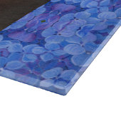 Glas Kitchen Cutting Board - Hydrangeas in Vase #2 Schneidebrett (Ecke)