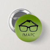 GLAS-KNOPF BUTTON (Vorne & Hinten)