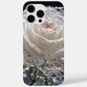 Glas Kristallrose iPhone 16 Pro Max Hülle