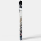 Glas Kristallrose Case-Mate iPhone Hülle (Rückseite / Links)