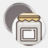 Glas Magnet (Vorderseite/Rückseite)