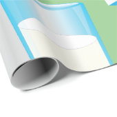 Glas Milch Geschenkpapier (Rolleneckpunkt)