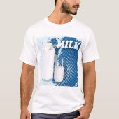 Glas Milch T-Shirt (Vorderseite)