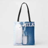 Glas Milchtote Tasche (Vorderseite)