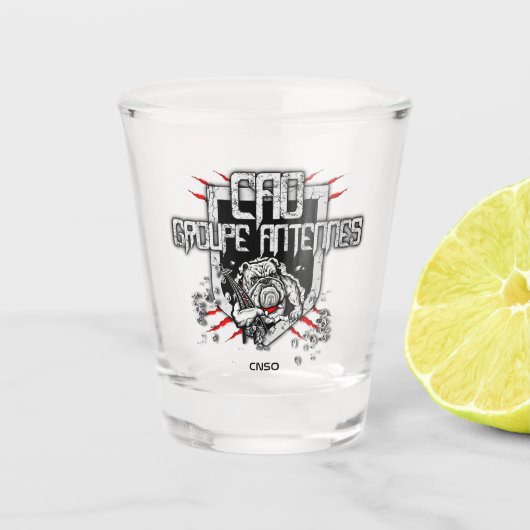 GLAS MIT ANTENNEN (Vorderseite)