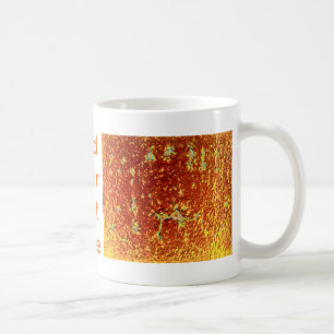 Glas mit Gold verschmolzen Kaffeetasse
