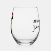 Glas mit humortischem Wein (Rechts)