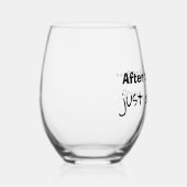 Glas mit humortischem Wein (Rechts)