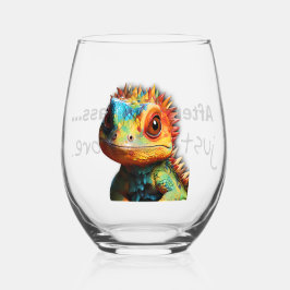 Glas mit humortischem Wein