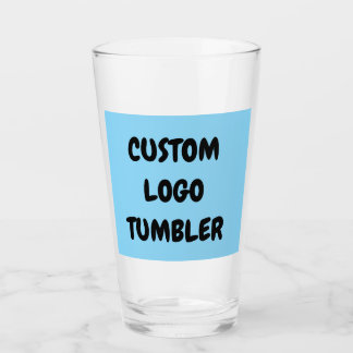 Glas mit individuellem Logo TUMBLER