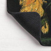 Glas mit Rose von Vincent van Gogh Mousepad (Ecke)