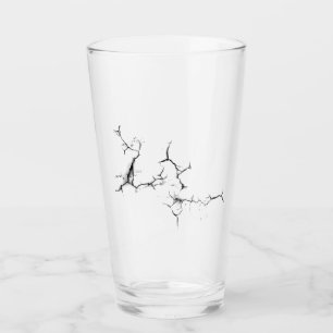 Glas mit Sprung
