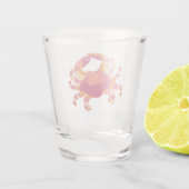 Glas mit Stammesmarkierung-Krabbe (Rückseite)