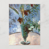 Glas mit wilden Blume, Vincent van Gogh Postkarte (Vorderseite)