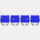 GLAS MIT WORTEN (Rechts)