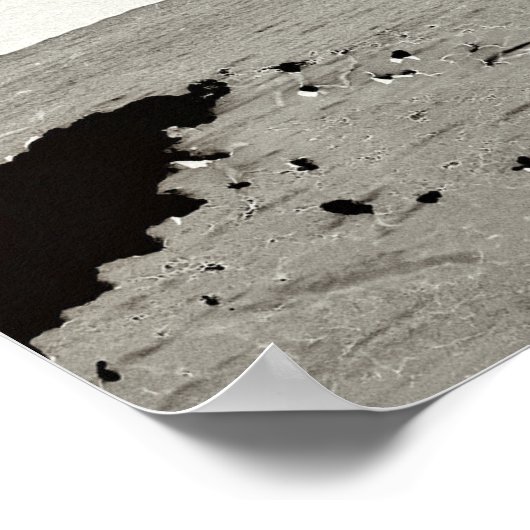 GLAS NEGATIVE SCHREIBGLEICHGRIFF ERSTER FLUG 1902 POSTER (Ecke)