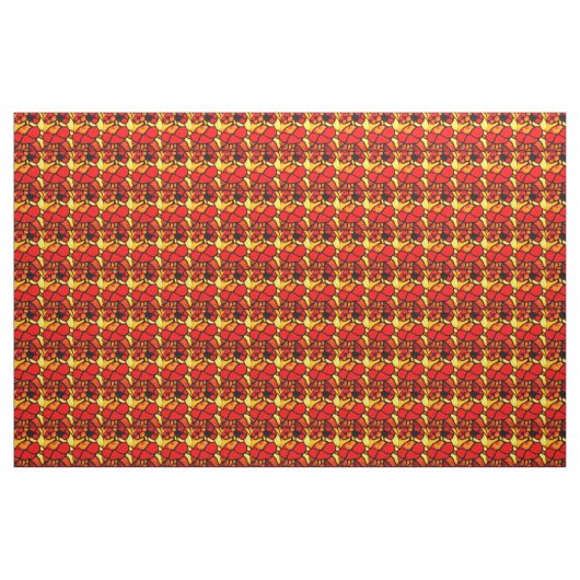 GLAS-PATTERN STOFF (Yard (91,4 cm))