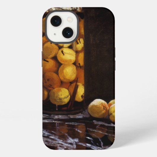Glas Pfirsiche iPhone Hülle (Rückseite)