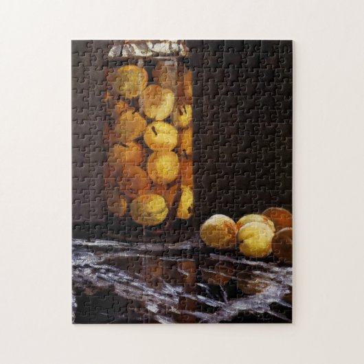 Glas Pfirsiche Puzzle (Vertikal)