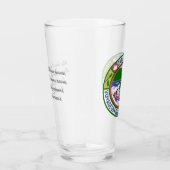 Glas Pint mit Kanu Trails Coed Patch (Rechts)