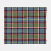 Glas Plaid Fleecedecke (Vorderseite (Horizontal))