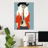 Glas Poster (Heimbüro)