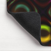 Glas | Rainbow Fraktal Art Mousepad (Ecke)