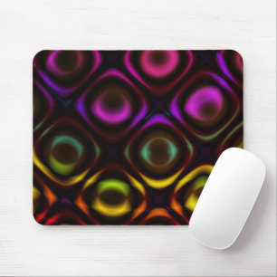 Glas   Rainbow Fraktal Art Mousepad