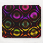 Glas | Rainbow Fraktal Art Mousepad (Vorne)