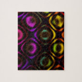 Glas | Rainbow Fraktal Art Puzzle (Vertikal)