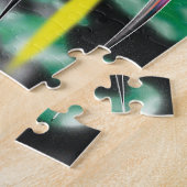 Glas-Raketen-Puzzle Puzzle (Seite)