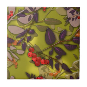 Glas, Rowan, ein Haufen von Rowan Fliese