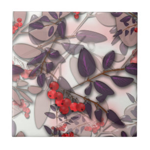 Glas, Rowan, ein Haufen von Rowan Fliese