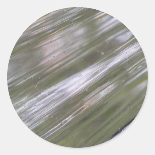 Glas Runder Aufkleber (Vorderseite)