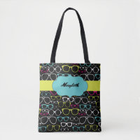 Glas-Schauspiel-personalisierte Taschen-Tasche im