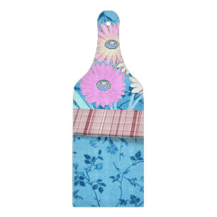 Glas Schneidbrett Floral Schneidebrett