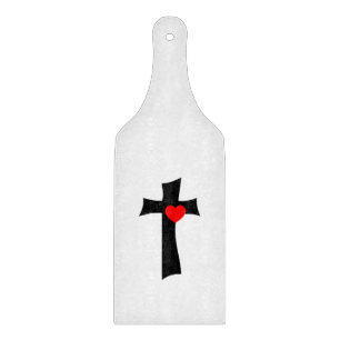 Glas Schneidbrett Valentinstag Schneidebrett