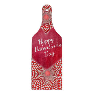 Glas Schneidbrett Valentinstag Schneidebrett