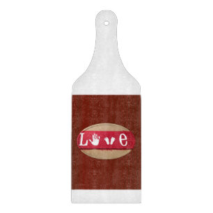 Glas Schneidbrett Valentinstag Schneidebrett